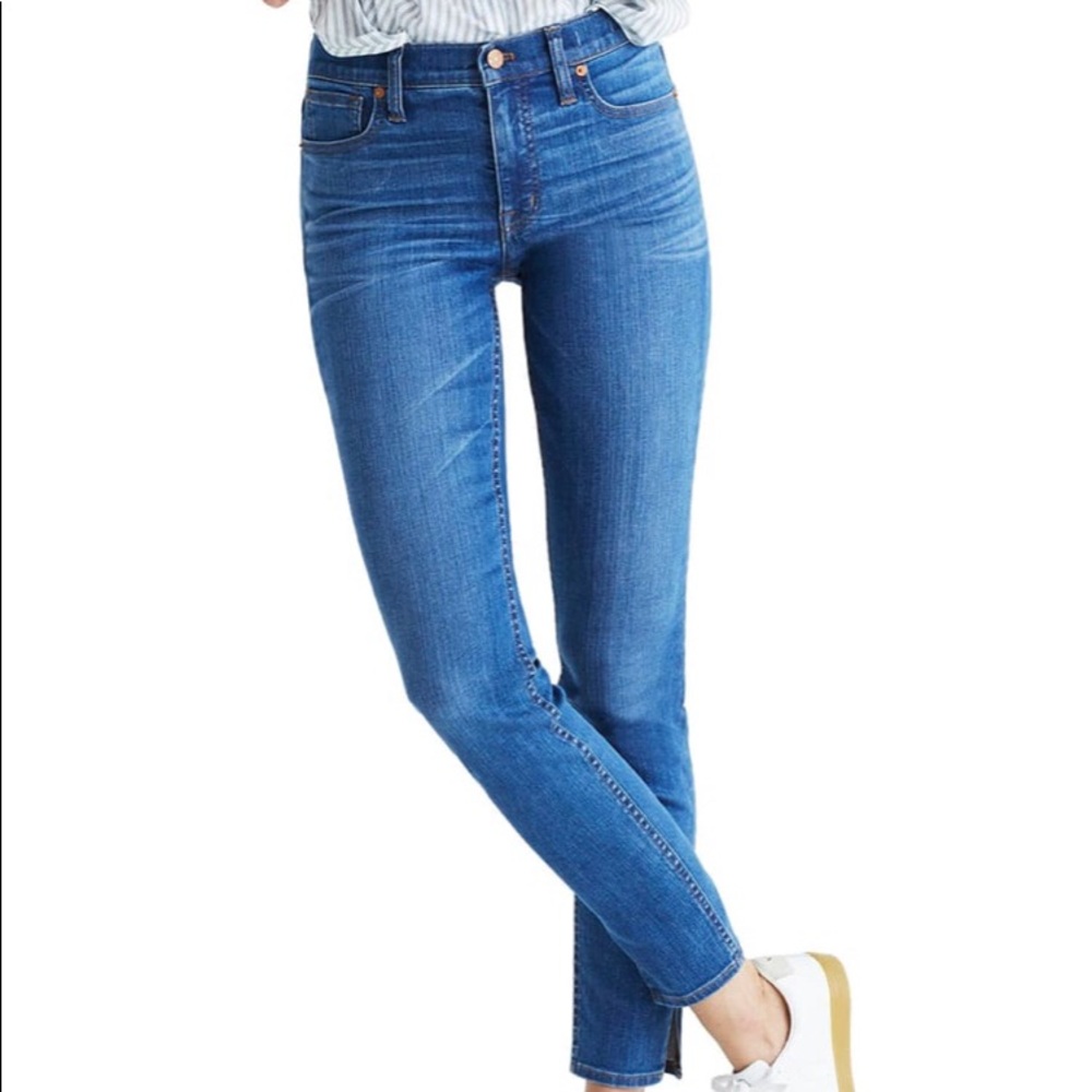 30 in Madewell 9” high rise skinny in Bonita wash